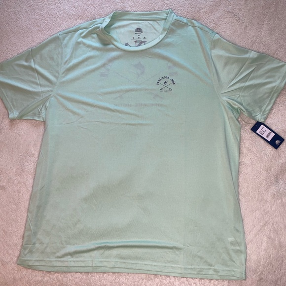Havana Jim Men's “Off The Hook” Light Sage Green T-Shirt - Picture 5 of 7